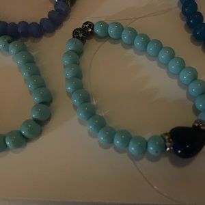 And these are 5 more with more work on it . not plastic . I put 10 each 2 for15